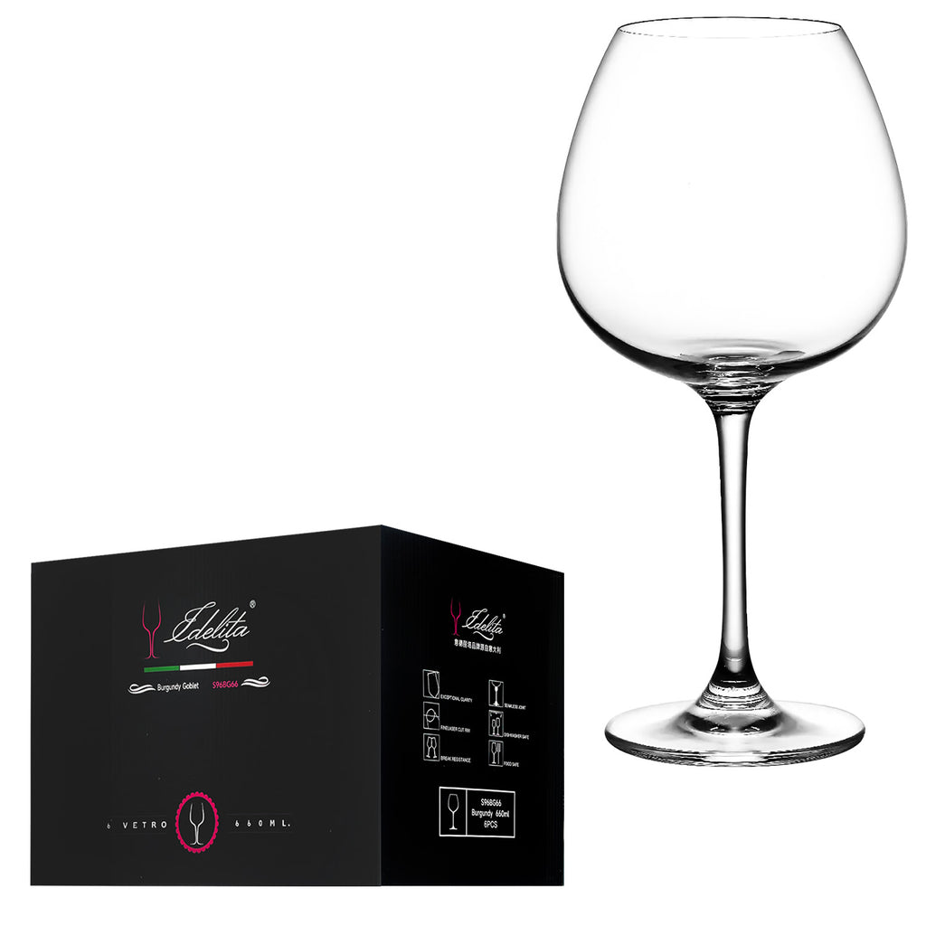 6-pcs Wine Glass (660ml) - Asters Maldives