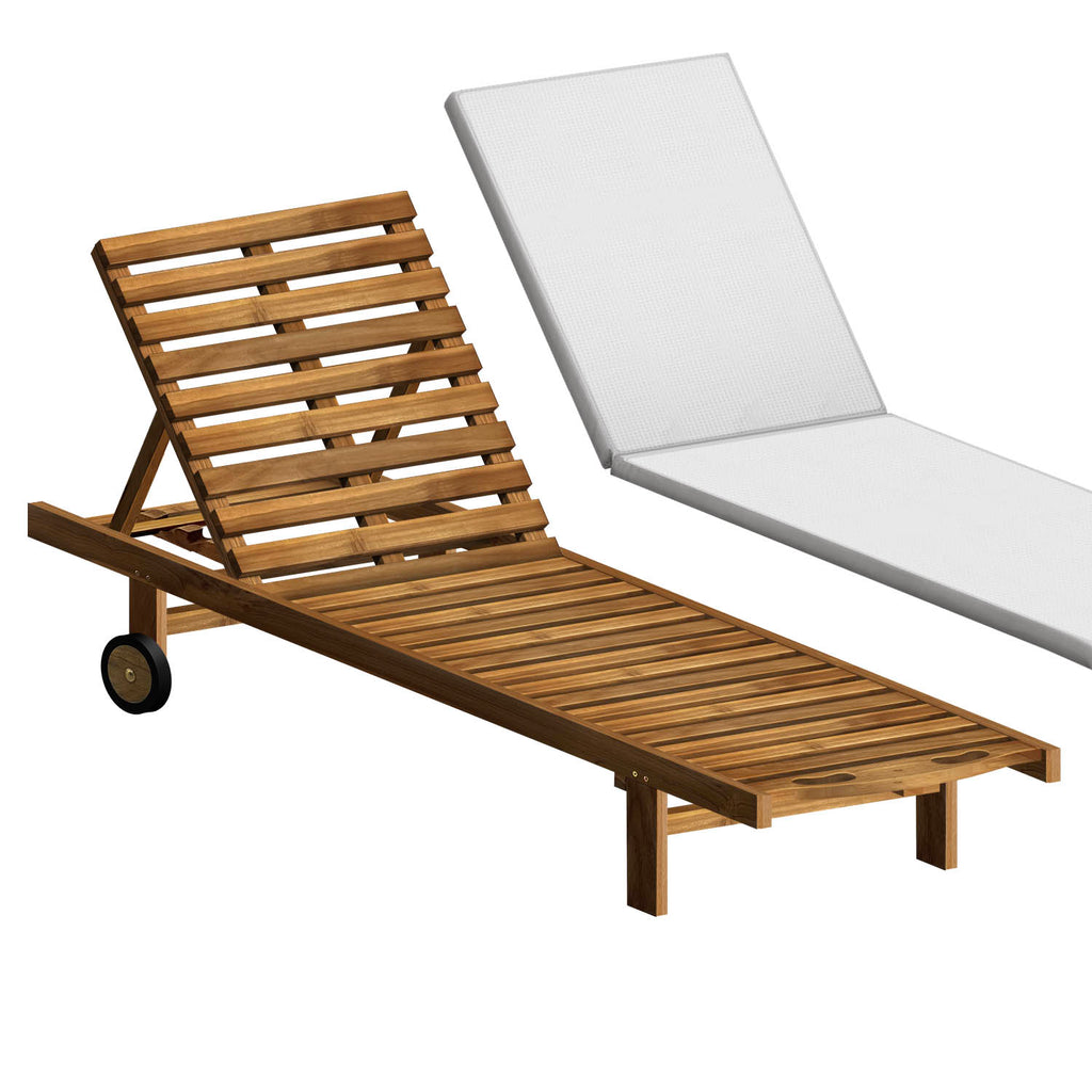 Sunbed with Cushion