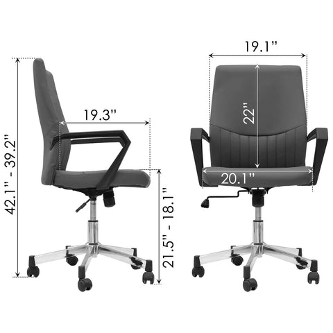 Medium Back Chair - Asters Maldives