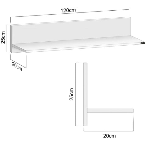 Wall Shelf - Asters Maldives