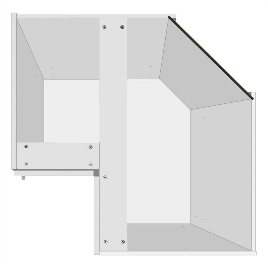 Corner Base Cabinet (Lacquer) - Asters Maldives