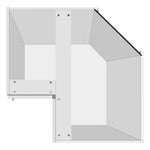 Corner Base Cabinet (Lacquer) - Asters Maldives