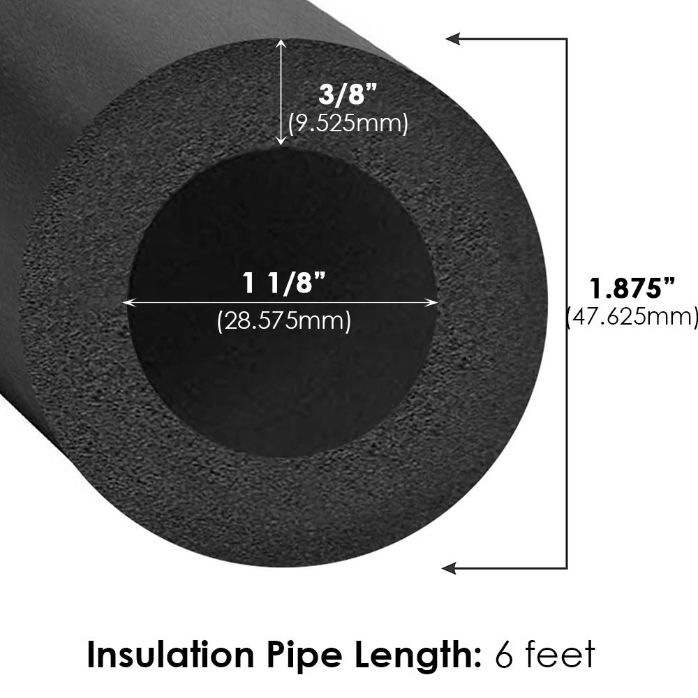 Insulation Pipe - Asters Maldives