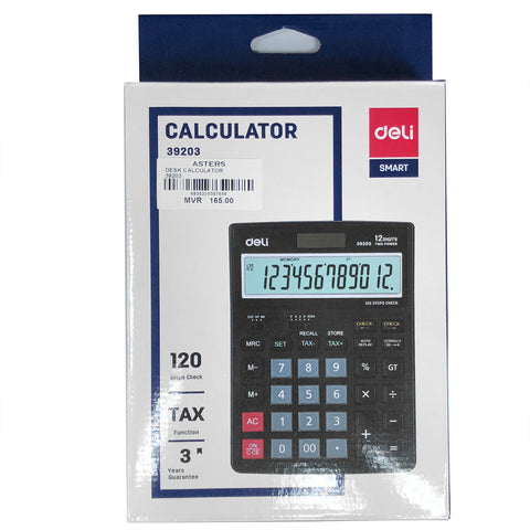 Desk Calculator - Asters Maldives