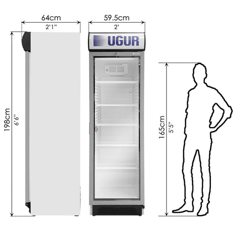 Display Fridge (345L) - Asters Maldives