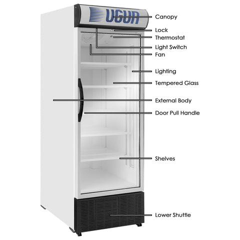 Display Fridge (445L) - Asters Maldives