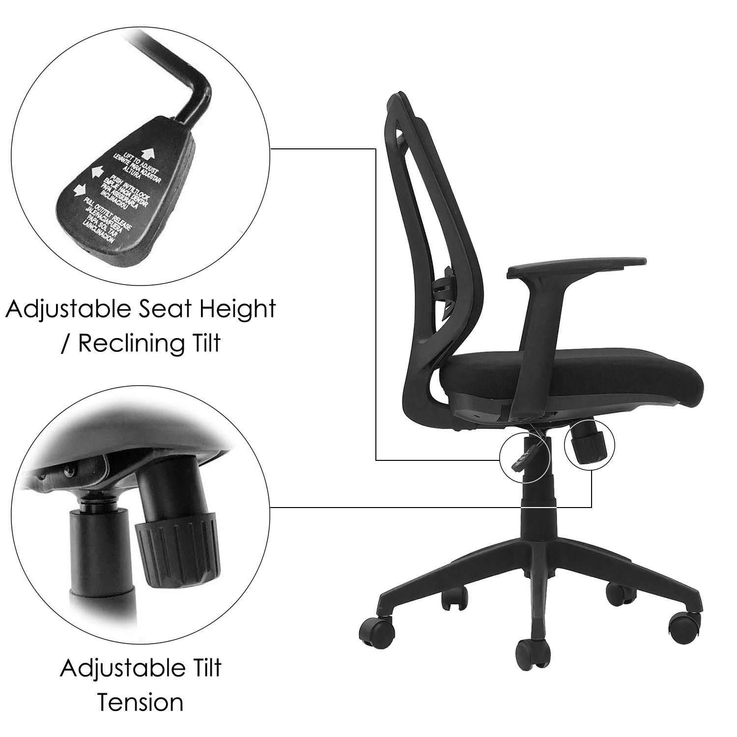 Chair tension knob online