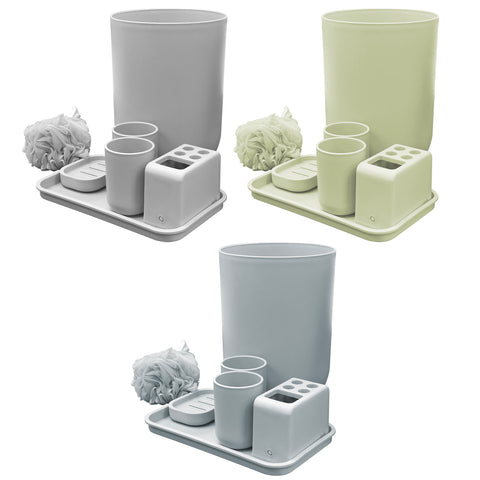 Bathroom Accessory Set (7 Pcs) - Asters Maldives