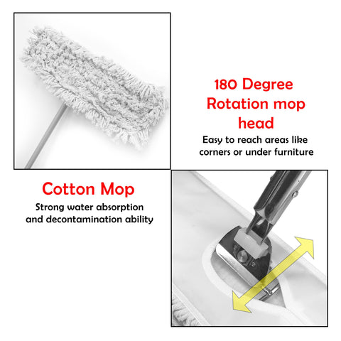 Cotton Flat Mop - Asters Maldives