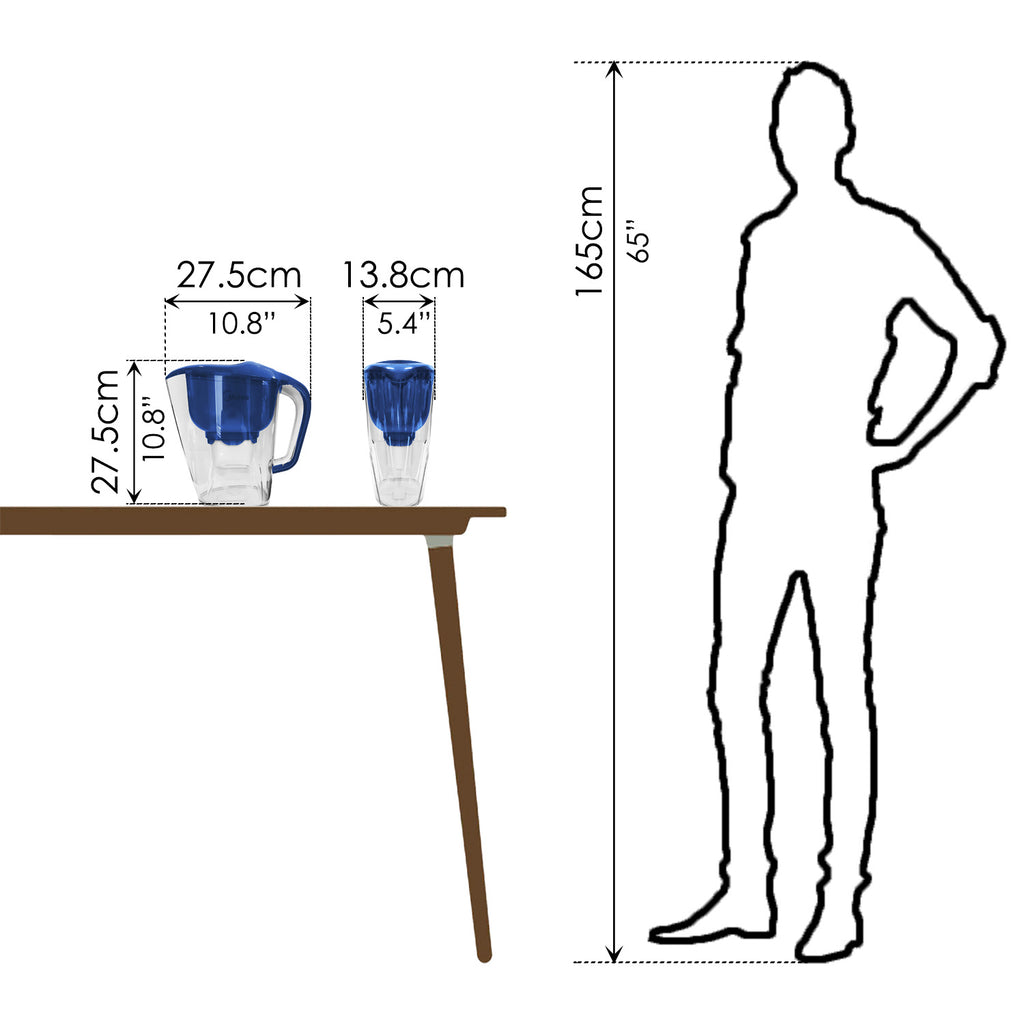 Water Purifier Pitcher (1.2L) - Asters Maldives