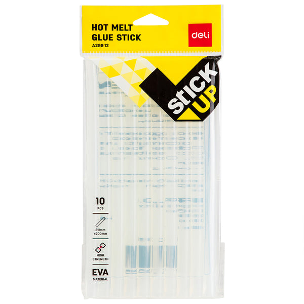 10-pcs Hot Melt Glue Stick (Ø11mm)