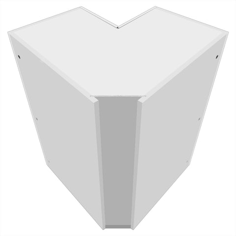 Corner Wall Cabinet (UV Gloss) - Asters Maldives