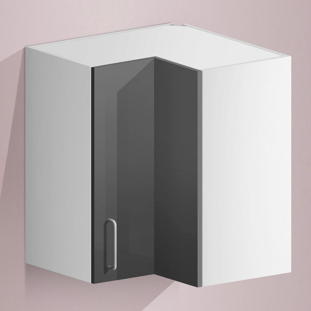 2-Door For Corner Wall Cabinet (UV Gloss) - Asters Maldives