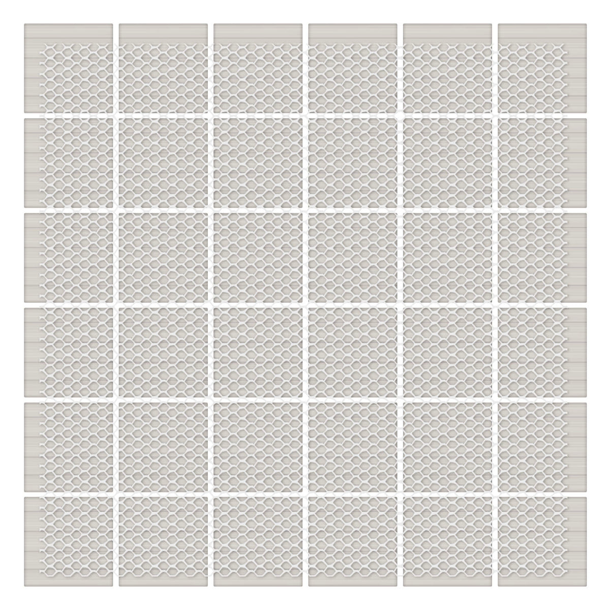 Sundare (TCY4811) 30x30cm Porcelain Mosaic Wall Tile, White– Asters ...