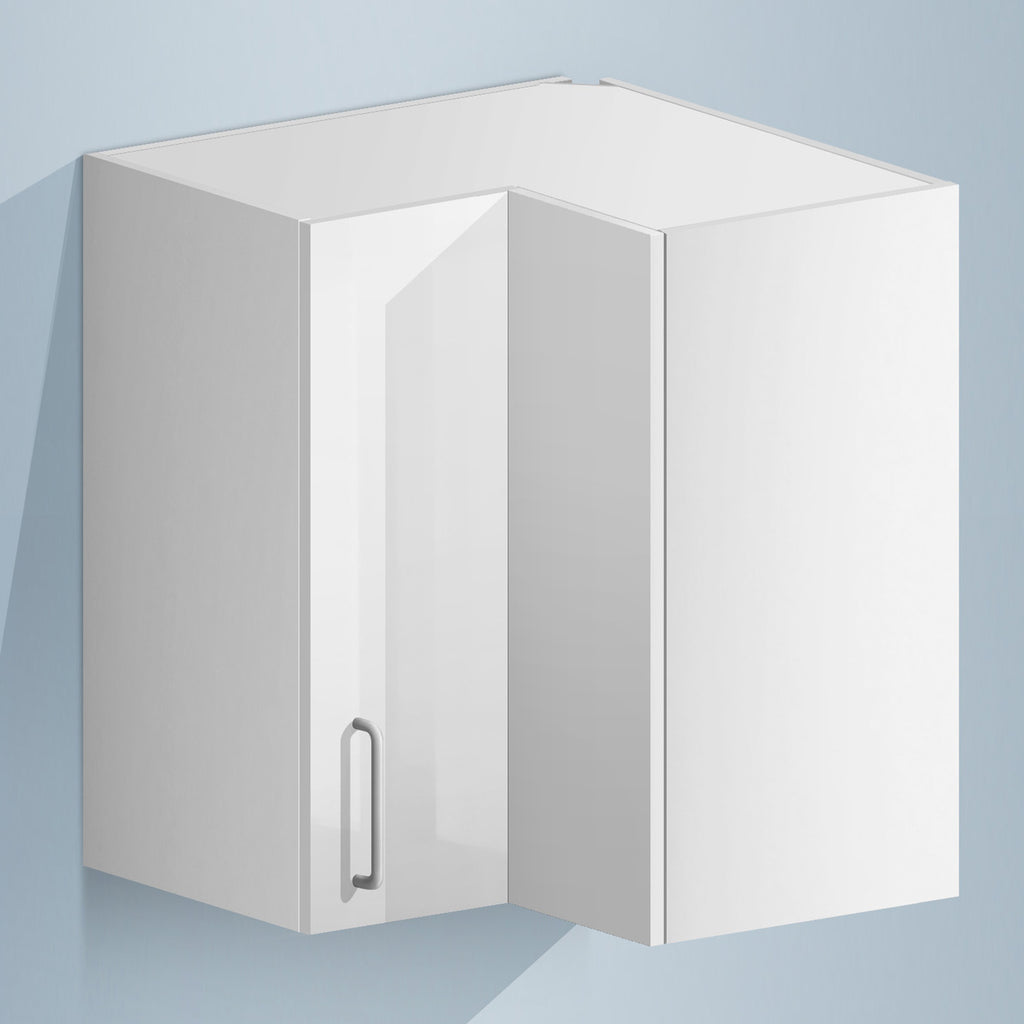 Corner Wall Cabinet (UV Gloss) - Asters Maldives