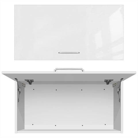 Flip-Up Wall Cabinet (UV Gloss) - Asters Maldives
