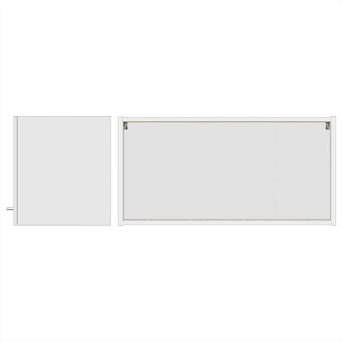 Flip-Up Wall Cabinet (UV Gloss) - Asters Maldives