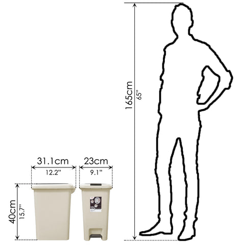 Dustbin (15L) - Asters Maldives