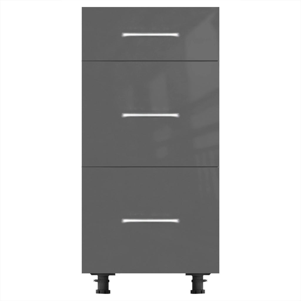 2-Door For Drawer Cabinet (UV Gloss) - Asters Maldives
