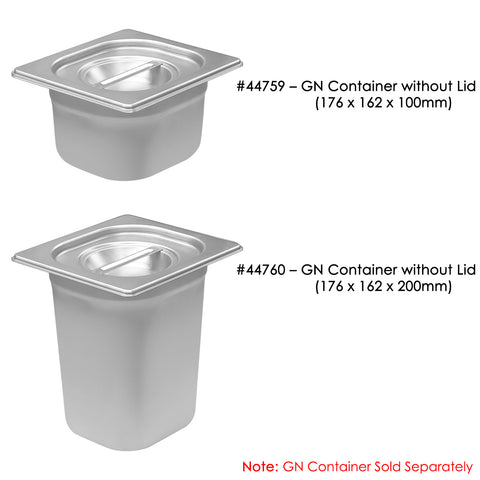 GN 1/6 Container Lid - Asters Maldives