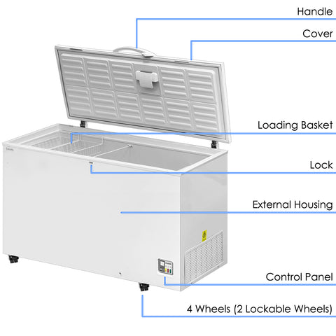Chest Freezer (433L) - Asters Maldives