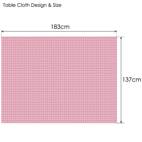 Table Cloth (137 x 183cm) - Asters Maldives