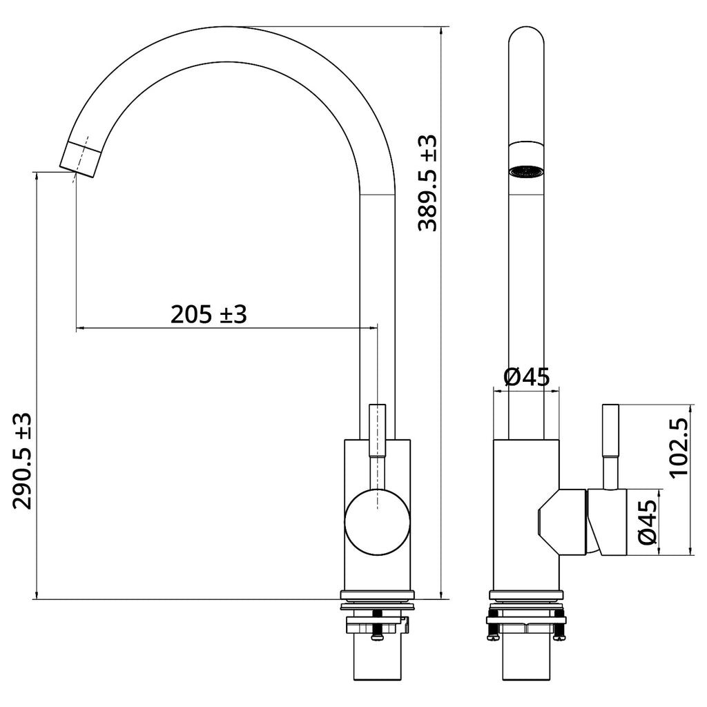 Kitchen Faucet - Asters Maldives