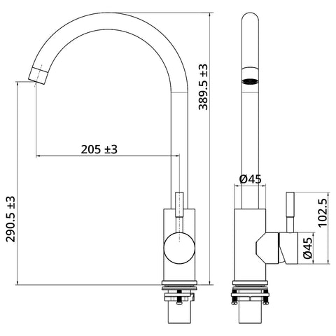 Kitchen Faucet - Asters Maldives
