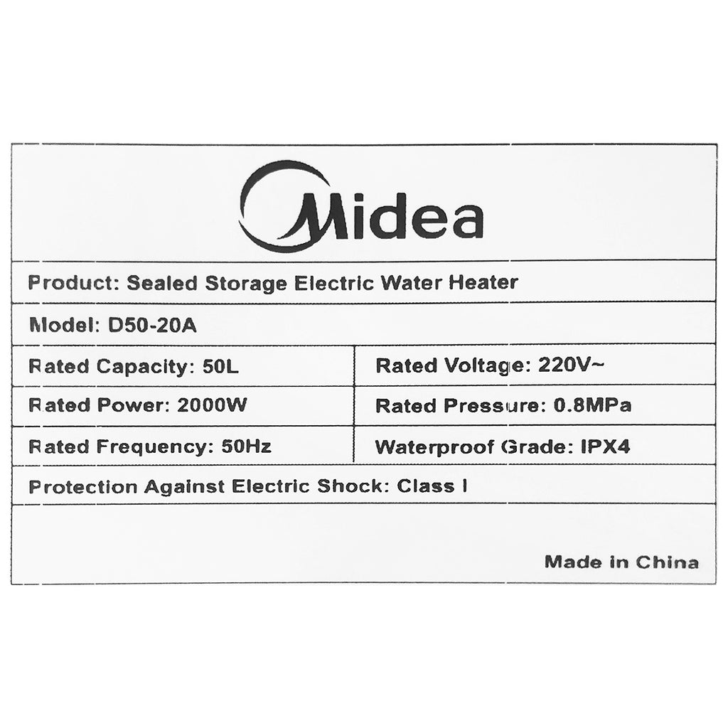 Water Heater (50L) - Asters Maldives