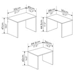 Coffee Table (3 PCs) - Asters Maldives