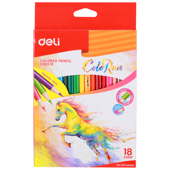 Color Pencil Set (18 PCs) - Asters Maldives