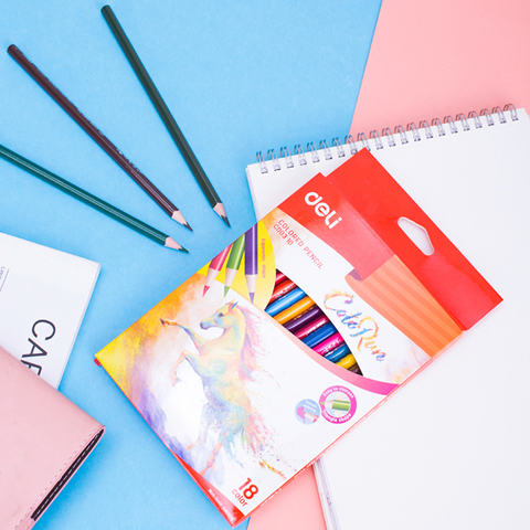 Color Pencil Set (18 PCs) - Asters Maldives
