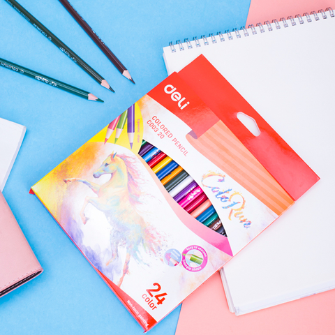 Color Pencil Set (24 PCs) - Asters Maldives