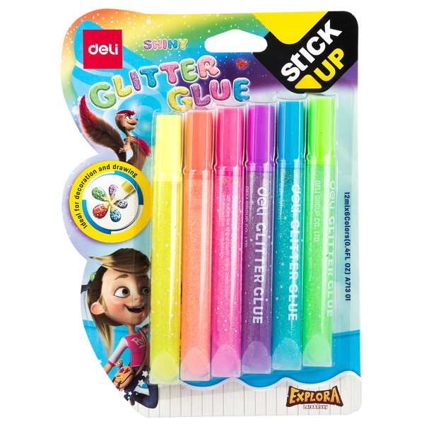 Glitter Glue (6 PCs)