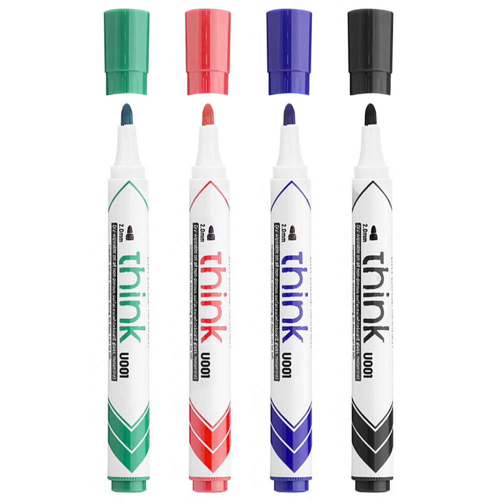 White Board Marker (4 PCs) - Asters Maldives