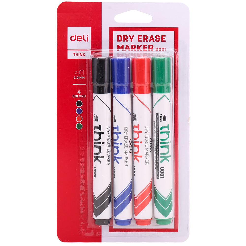 White Board Marker (4 PCs) - Asters Maldives