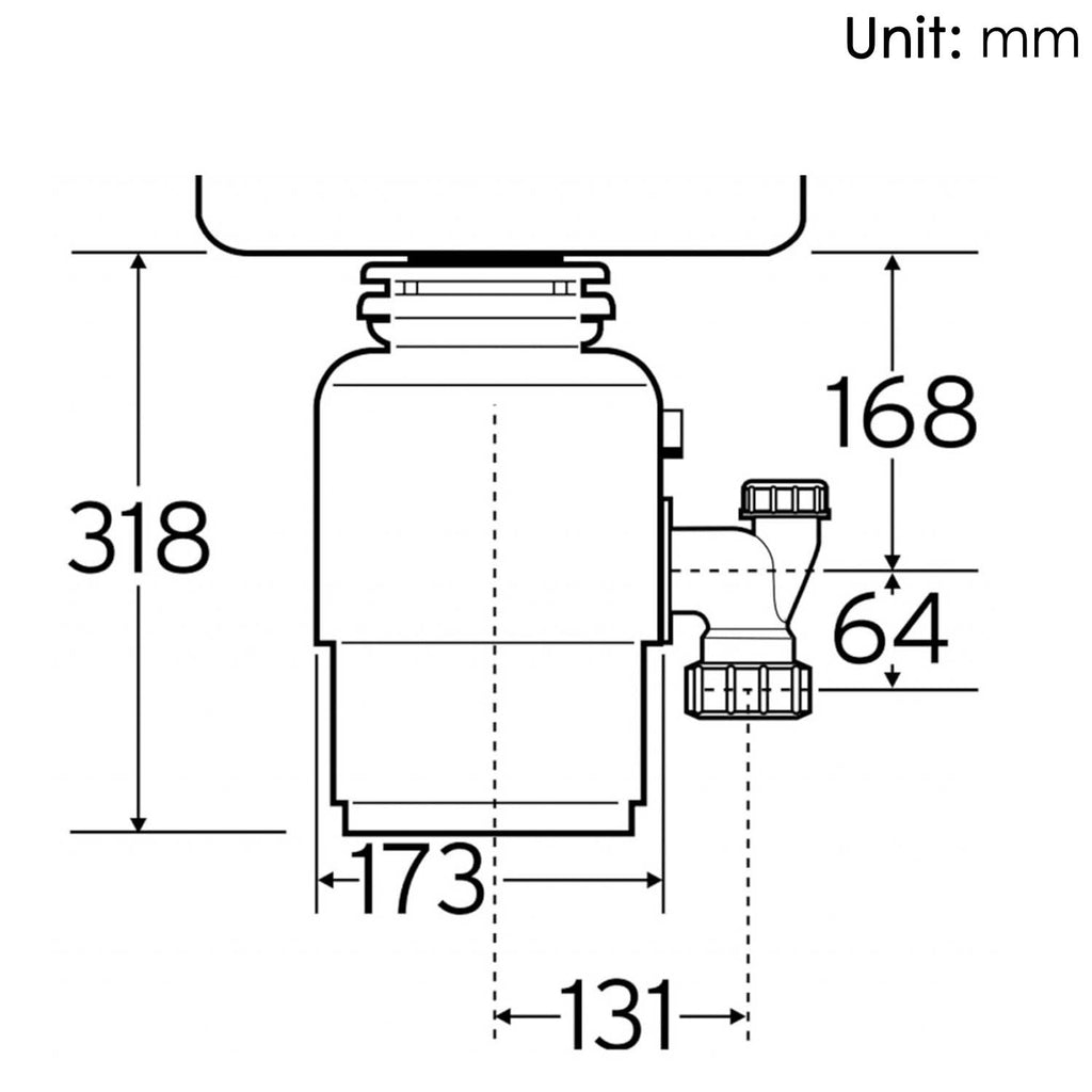 Model 56 Emerson (Model 56) Insinkerator Food Waster Disposal– Asters Maldives