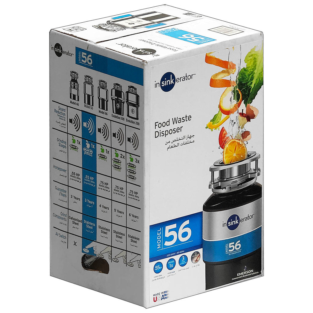 Model 56 Emerson (Model 56) Insinkerator Food Waster Disposal– Asters Maldives