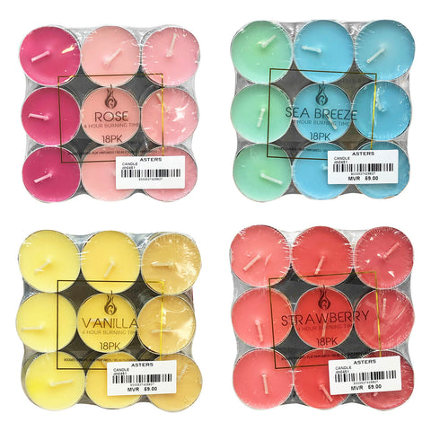 Candle (18 Pcs) - Asters Maldives