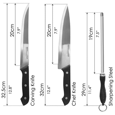 Knife Set (7 PCs) - Asters Maldives