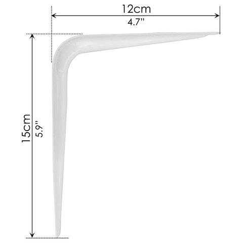 Shelf Bracket (12 x 15cm), 2 PCs - Asters Maldives