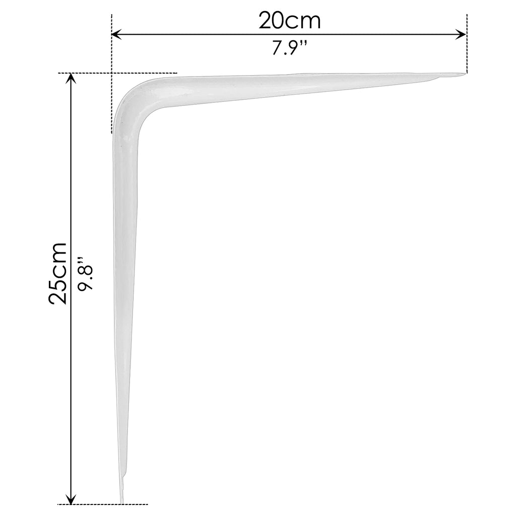 Shelf Bracket (20 x 25cm), 2 PCs - Asters Maldives