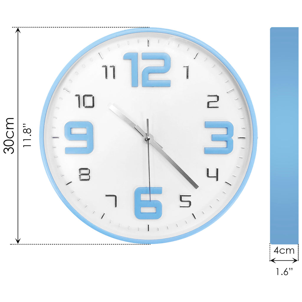 Wall Clock (Ø30cm) - Asters Maldives