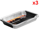 Foil Tray, 3PCs (31 x 21cm) - Asters Maldives