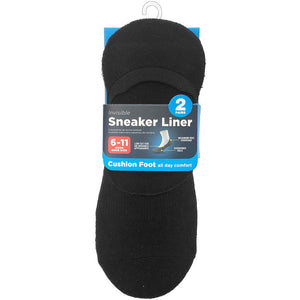 Sneaker Liner Sock (2 Pairs) - Asters Maldives