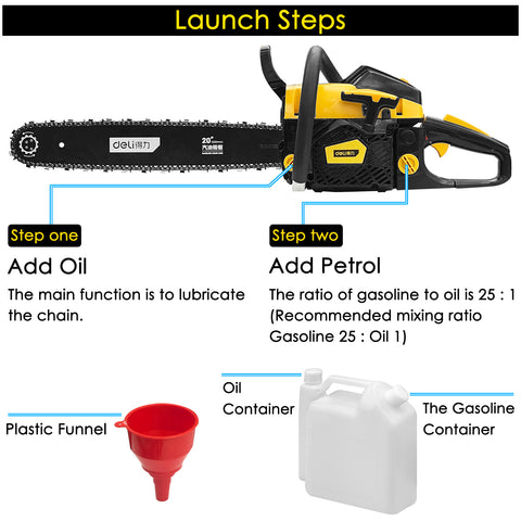 Gasoline Chain Saw (20") - Asters Maldives