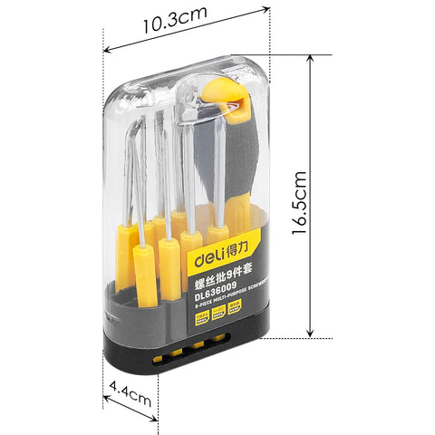 Screw Driver (9 PCs) - Asters Maldives