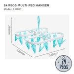 Clothes Hanger (With 24 Pegs) - Asters Maldives