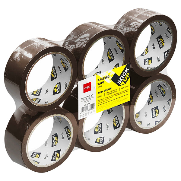 Packing Tape, 6 Rolls (48mm x 50m)
