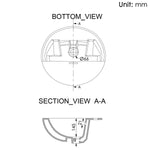 Wash Basin - Asters Maldives